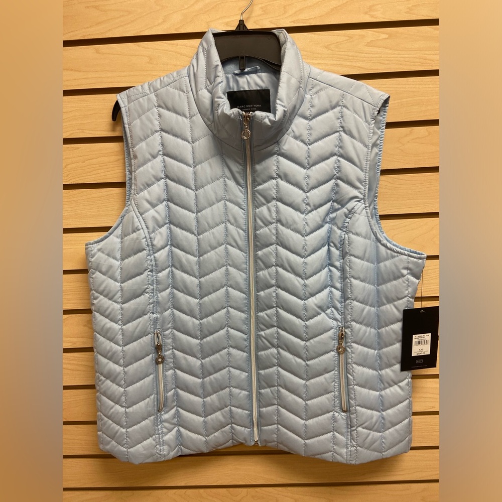 NWT MARC OF NEW YORK WOMEN FASHIONABLE PUFFER VEST SIZE XXL